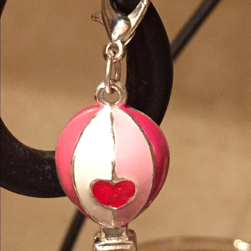 Balloon Heart Charm - Picture 3 of 4